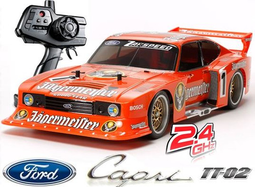 Tamiya 57873 XB Zakspeed Capri Gr.5 TT01E Jagermeister Ford
