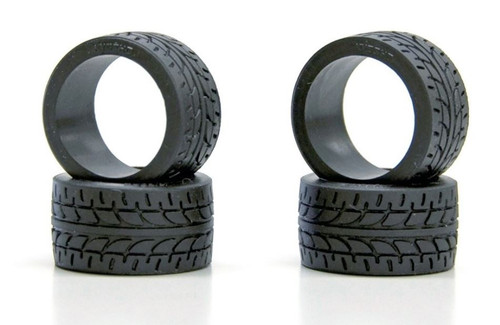 Kyosho MINI-Z Racing Radial Wide Tyres 10° 4Pcs