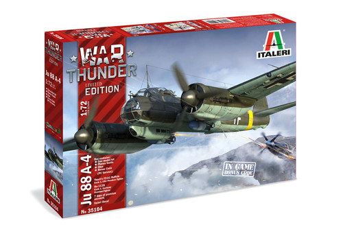 Italeri 1/72 War Thunder JU-88 A-4 Limited Edition