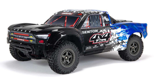 Arrma NEW 1/10 SENTON 4X4 V3 3S BLX Brushless Short Course Truck RTR Blue