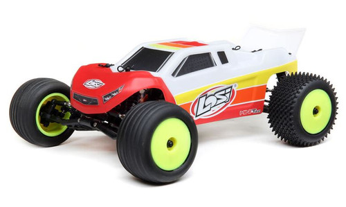 Losi 1/18 Mini-T 2.0 2WD Stadium Truck Brushless RTR Red