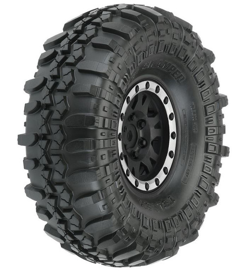Pro-Line Racing 1/10 Interco Swamper XL G8 F/R 1.9" Tyres Mounted on 12mm Black Impulse Wheels