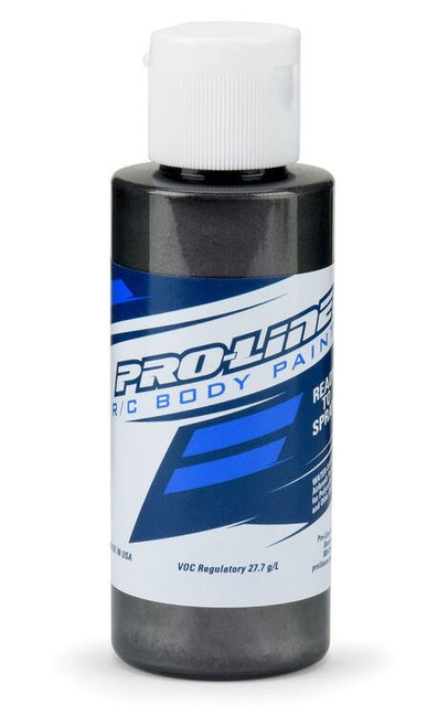 Pro-Line Racing RC Body Airbrush Paint Metallic Charcoal 2oz