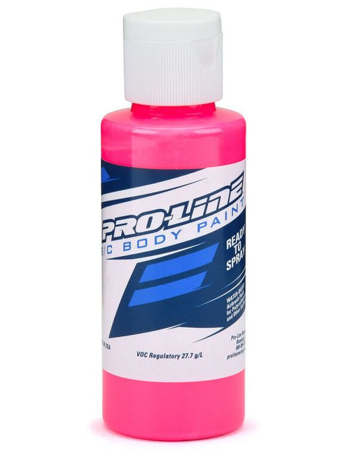 Pro-Line Racing RC Body Airbrush Paint Fluorescent Pink 2oz