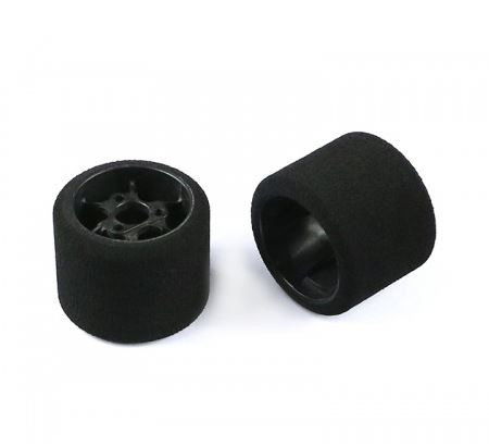 Arrowmax 1/12 Foam Tyre Rim Rear 25 Shore Carbon 2Pcs