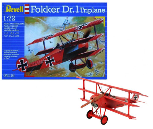 Revell 1/72 Fokker Dr.1 Triplane