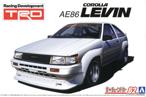 Aoshima 1/24 83' TRD AE86 Corolla Levin Type N2