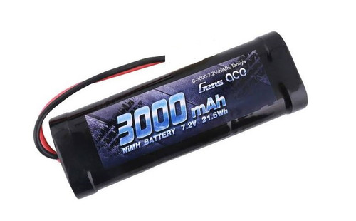 Gens Ace 3000mAh 7.2V NiMH Battery Pack w/EC3 Suits Granite Voltage Gens Ace 3000mAh 7.2V NiMH Battery Pack w/EC3 Suits Granite Voltage
