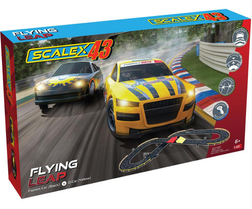 Scalextric Scalex43 Flying Leap Slot Car Set