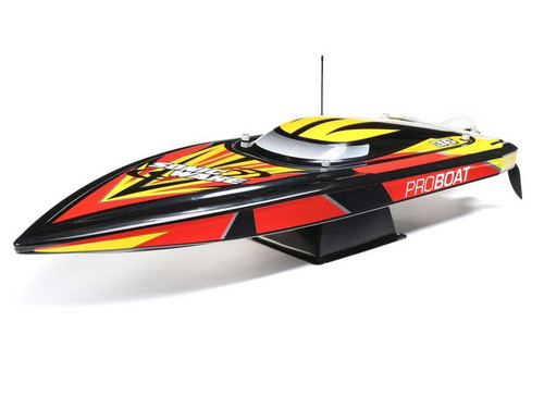 Pro Boat Sonicwake 36" V2 Self-Righting Brushless Deep-V RTR Black