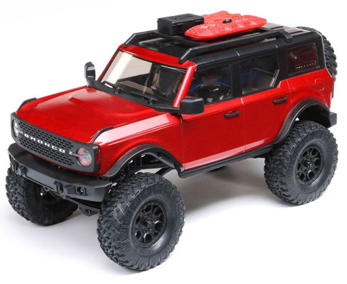 Axial 1/24 SCX24 2021 Ford Bronco 4WD Truck Brushed RTR Red