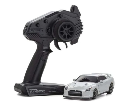 Kyosho MR-020 MINI-Z AWD NISSAN SKYLINE GT-R R35 Pearl White