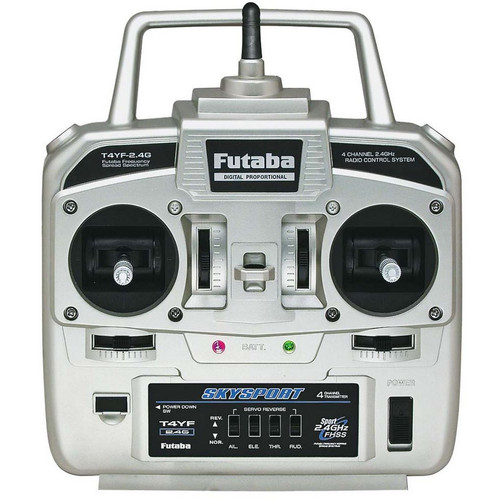 Futaba 4Ch 4YF 2.4GHz FHSS Transmitter With R2004GF Receiver
