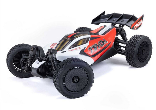Arrma Typhon Grom Mega 380 Brushed 4X4 Small Scale Buggy RTR w/Battery & Charger Red