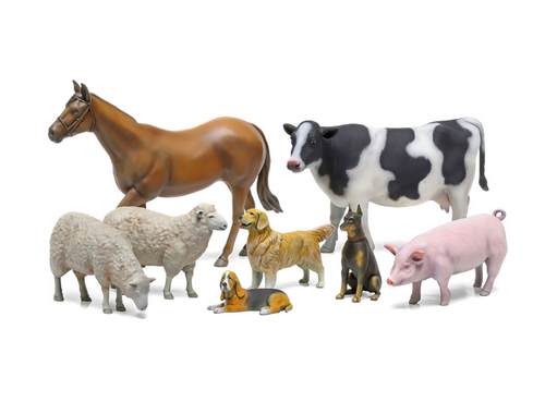 Tamiya 1/35  Livestock Set II
