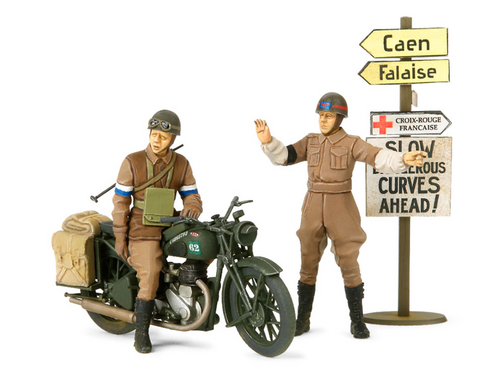 Tamiya 1/35 BSA M20 Motorcycle W/M Police
