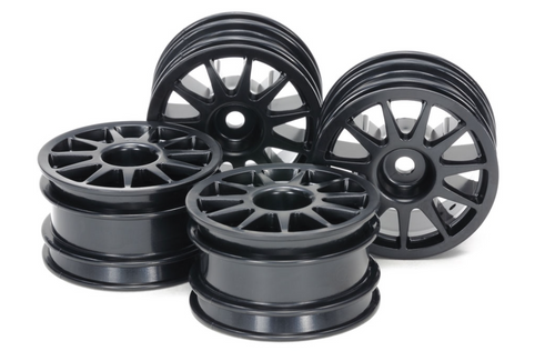 Tamiya 51665 RC M-Chassis 11-Spoke Wheels Black