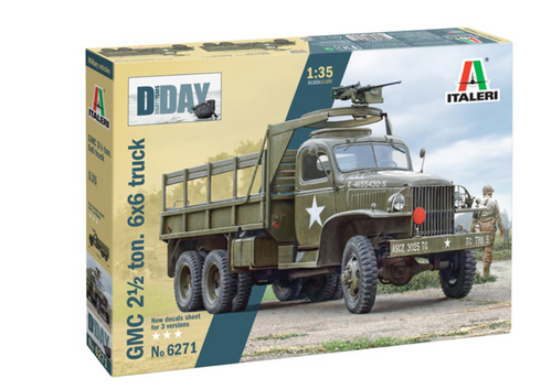 Italeri 1/35 GMC 2 1/2 Ton. 6x6 Truck D-Day 80° Anniversary Edition