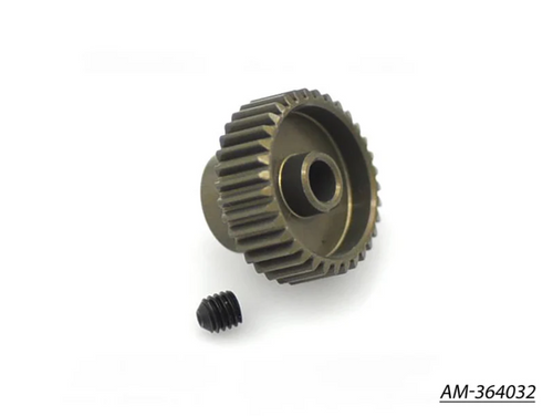 Arrowmax 7075 AM-364032 Hard  64P 32T Pinion Gear