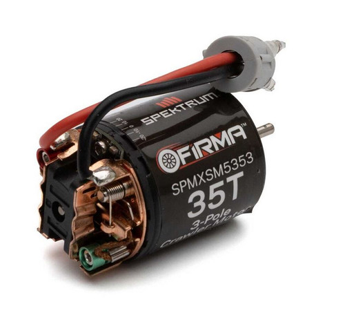Spektrum Firma 35T Rebuildable 3-Pole Brushed Crawler Motor