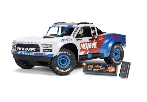 Arrma Mojave GROM 223S Brushless 4X4 Small Scale Desert Truck w/Battery & Charger White