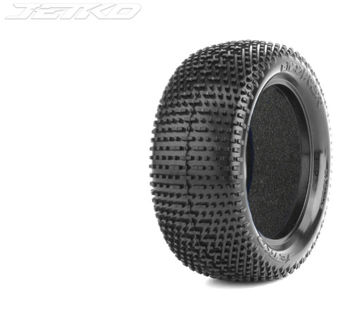 JetKo 1/10 DESIRER 4WD Buggy Front Ultra Soft Tyres W/OpenCell Insert 2Pcs