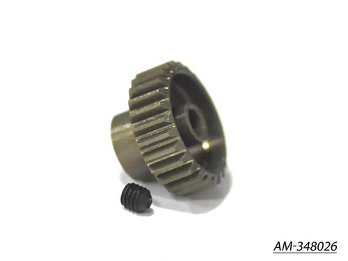 Arrowmax 348026 7075 Aluminium Hard Pinion Gear 48P 26T