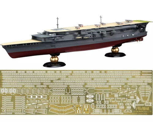Fujimi 1/700 IJN Aircraft Carrier Kaga Three Flight Deck Version Special Edition w/Photo-Etched Parts