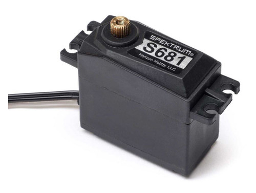 Spektrum S681 7.2Kg@6V Torque Servo w/Brass Gears 25T