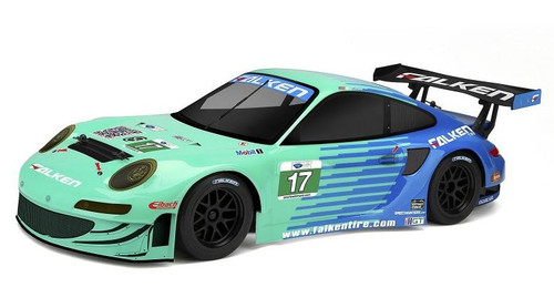 HPI Racing 108370 1/10 2012 Porsche GT3 RSR Clear Body Set 206/210mm 