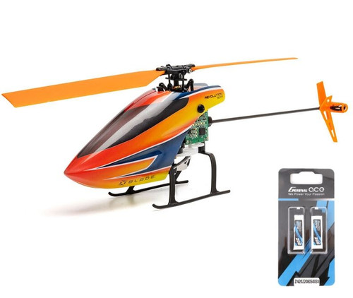 Blade Revolution 90 FP RTF Helicopter w/SAFE + Gens Ace 200mAh 1S 3.7V 45C LiPo Battery 2Pack