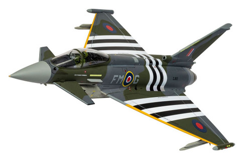 Corgi AA29004 1/48 Eurofighter Typhoon FGR4 ‘Moggy' RAF No.29 Sqn -2024 D-Day Anniversary Display Scheme