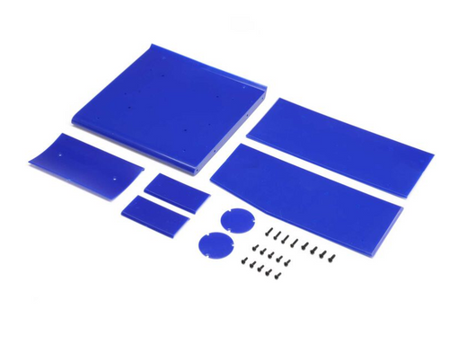 Losi LOS-2853 22S Sprint Wing Panel Set Blue
