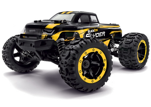 BlackZon Slyder MT 1/16th 4WD Monster Truck RTR Yellow