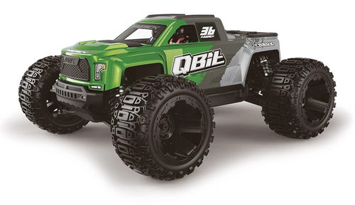 Maverick 1/16 QBit Monster Truck RTR Green w/Battery & Charger