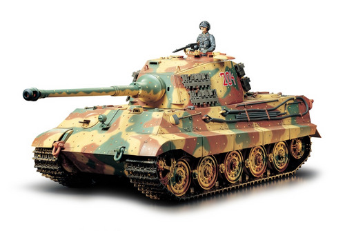 Tamiya 1/16 German Heavy Tank Type Vi King Tiger "Production Turret" Full-Option RC Kit