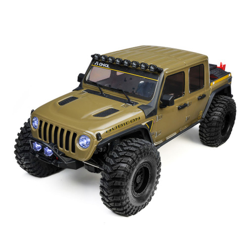 Axial 1/10 Axial SCX10 III Motobilt Waypoint Jeep JT Gladiator Green