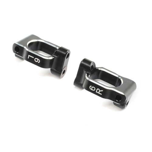 Team Losi Racing TLR234118 Caster Block Set 6 deg Aluminum 22X-4