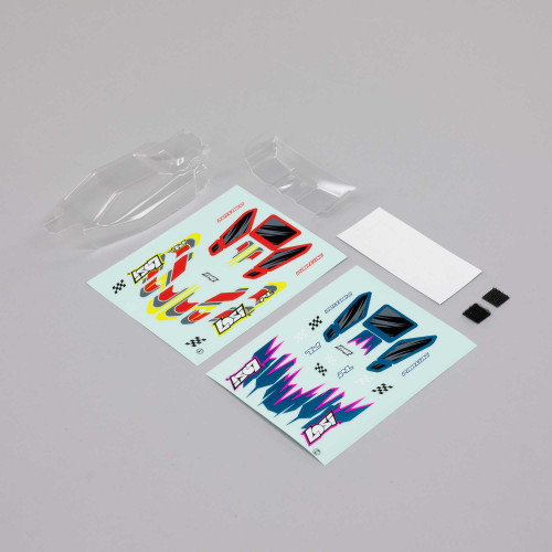 Losi LOS-1771 Body & Wing Clear Micro-B