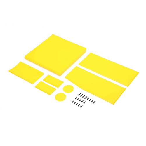 Losi LOS-2855 Wing Panel Set Yellow 22S Sprint