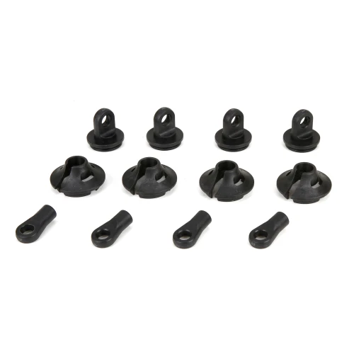 Losi LOS253006 Spring Cups/Clips/Shock Ends 2Pcs MTXL/DBXL-E/DBXL 2.0