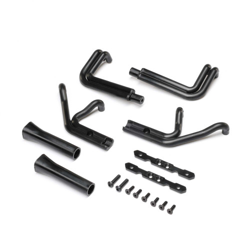Losi LOS-1897 Header Set Matte Black 22S Sprint