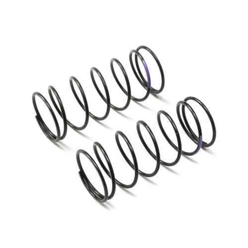 Team Losi Racing TLR233051 Front Springs Purple Low Frequency 12mm 2Pcs