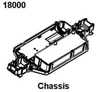 Chassis RCPRO 1/18 MT