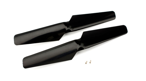 Blade Propeller, Clockwise Rotation, Black 2Pcs : mQX