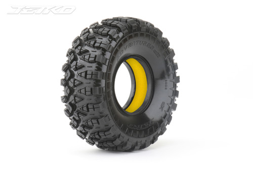 JetKo 1/10 Crawler Cr1.9 Adventurer Insert Tyres Ultra Soft 2Pcs