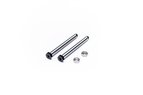 Koswork RC10 Rear Outter 34.8mm Hardened Hinge Pin w/nuts (Thread Lock Needed) 2Pcs Team Associated
