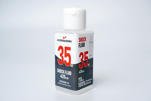 Koswork 35WT 425cst Large 70ml Silicone Shock Oil/Fluid (AE System)