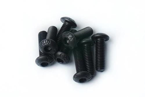 Koswork 3x10mm Button Head Hex Hardened Steel Screw (w/container) 8Pcs