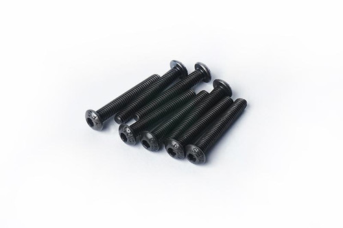 Koswork 3x20mm Button Head Hex Hardened Steel Screw (w/container) 8Pcs